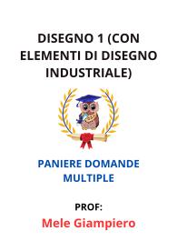 Paniere Completo di DISEGNO 1, Mele Giampiero, 2025 - RISPOSTE MULTIPLE