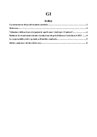 G1 - LEGISLAZIONE SANITARIA _ Panieri svolti per il master in Coordinamento Prof. Sanitarie -