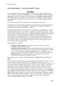 Appunti di Gastroenterologia