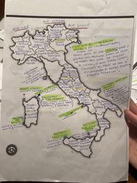 appunti generici mappa italia