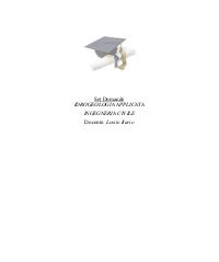 Paniere IDROGEOLOGIA Ecampus