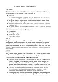 igiene degli alimenti