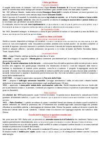 Italia giolittiana e prima guerra mondiale