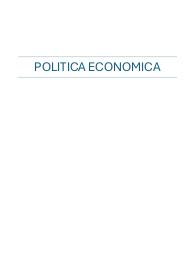 Politica economica a