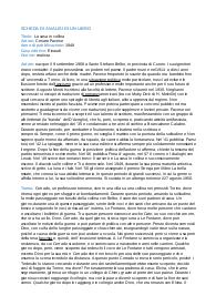 Scheda libro, La casa in collina
