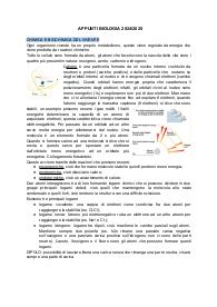 Appunti di biologia e fisiologia vegetale