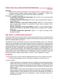 Psicologia delle relazioni interpersonali (semestrale)