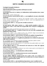 Paniere DIRITTO COMMERCIALE ALFABETICO Mercatorum