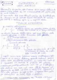 Metodologie Biochimiche - Elettroforesi e campo elettrico.