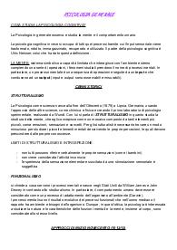 Riassunti e appunti di Psicologia Generale