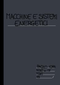 Macchine e sistemi energetici