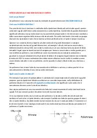 Sbobine di Chimica macromolecolare I