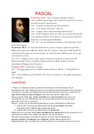 Riassunti Pascal