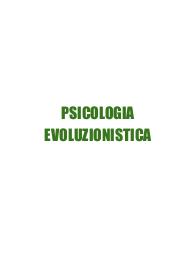 Appunti di psicologia evoluzionistica