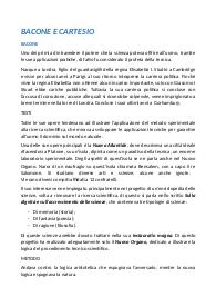 Bacone e Cartesio, FILOSOFIA