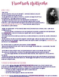 Appunti Friedrich Nietzsche