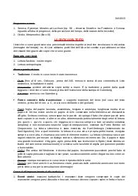 Appunti di tutto il corso di Lingua e Letteratura Latina IA + traduzione Ovidio e Seneca per Lettere Moderne