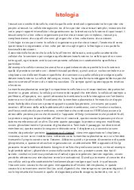 Istologia (tessuti, epiteli, sangue Prof. Fazi)