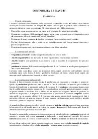 Appunti di contabilità e bilancio
