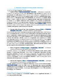 Barocco e Illuminismo - appunti letteratura italiana