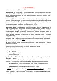 Vulcani e Terremoti