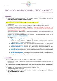 Paniere Psicologia Sviluppo Atipico e Tipico - Lombardi