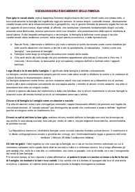 SOCIOLOGIA DELL'EDUCAZIONE E DELLA FAMIGLIA, UNIFE