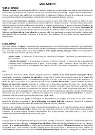 Giacomo Ungaretti riassunto+appunti