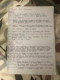 Appunti su De Cervantes e il Don Quijote