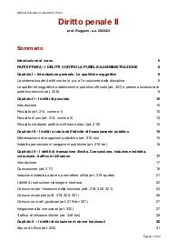 Appunti di Diritto penale II