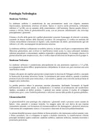 Dispensa di nefrologia