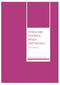 RIASSUNTO MANUALE STORIA DEL TEATRO E DELLO SPETTACOLO