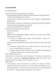 La crisi del 29