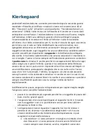 Kierkegaard notes