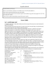 Dispensa "La linguistica, un corso introduttivo" Berruto/Cerruti, riassunto manuale