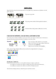 Genetica di Mendel