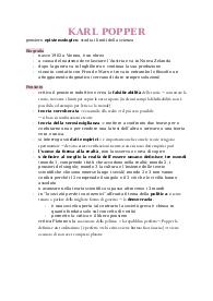 Il pensiero di Popper
