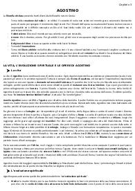 Agostino riassunto+appunti