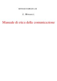 Principi di etica della comunicazione