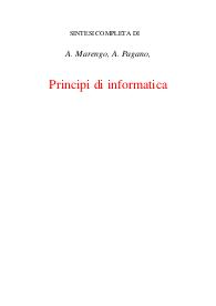 Lezioni di informatica Pagano