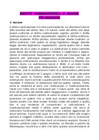 Sbobbine diritti fondamentali e nuove tecnologie