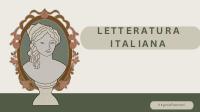 Riassunto di tutti gli autori di letteratura italiana di tutta la quinta liceo