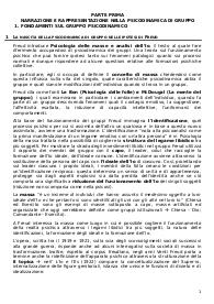 Riassunto Narrazione e rappresentazione nella psicodinamica di gruppo teorie e tecniche, Margherita