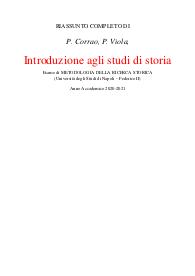 P. Corrao, P. Viola, Introduzione agli studi di storia