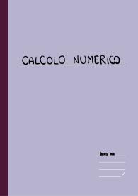 Calcolo Numerico