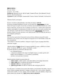 Quarta lezione di biologia prof celano