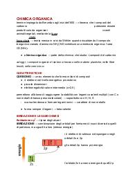 Appunti di Biochimica - Chimica Organica e Idrocarburi - Quinto Anno Liceo Scientifico Scienze Applicate