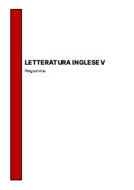 Inglese intero programma quinta liceo scientifico