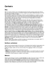 Appunti filosofia, Cartesio