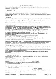 Riassunti Matematica Finanziaria completi